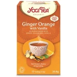 Herbatka YOGI TEA Imbir Pomarańcza z Wanilią BIO 17 x 1,8 g
