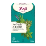 Herbatka YOGI TEA Refresh & Focus BIO 17 x 2,1 g