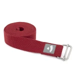 Pasek do jogi Bodhi ASANA BELT 2,5 m bordowy