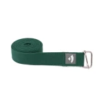 Pasek do jogi Bodhi ASANA BELT 2,5 m ciemnozielony