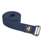 Pasek do jogi Bodhi ASANA BELT 2,5 m ciemnoniebieski