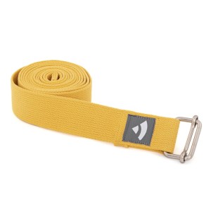 910sg_safran_gelb_yoga_meditation_pilates_Yogagurt_asana_belt_schniebeschnalle_gerollt.jpg