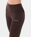 Legginsy z wysokim stanem Carpatree W-127 MOCCA BROWN - rozmiar S