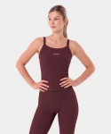 Top damski Carpatree Rib Profile Fitted Tank PLUM PURPLE - rozmiar L